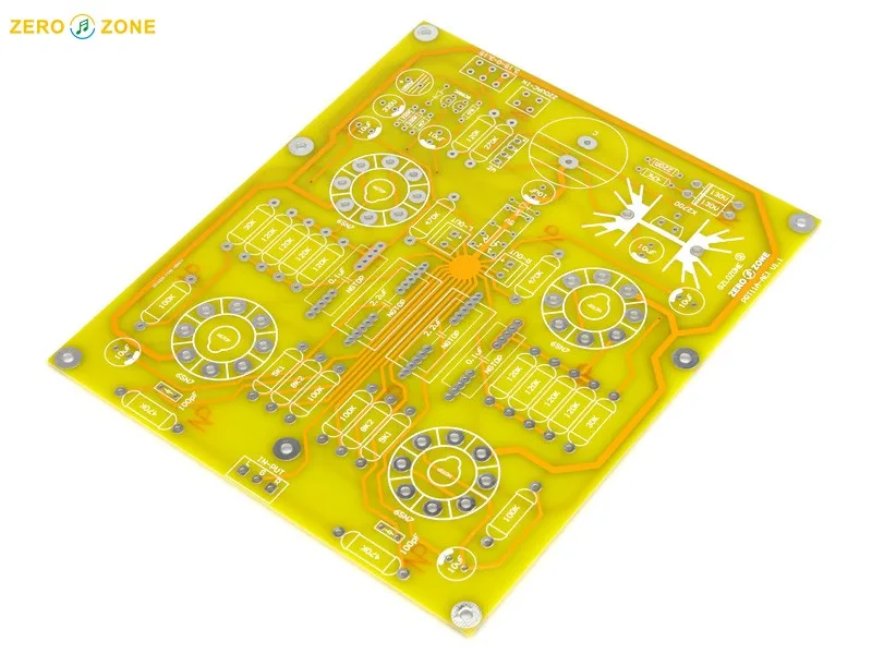 

Zerozone Diy Pcb Board For Prt11a Bile Tube Pre Preamplifier Board (refer To Us Cary Cary-ae1 Circuit)