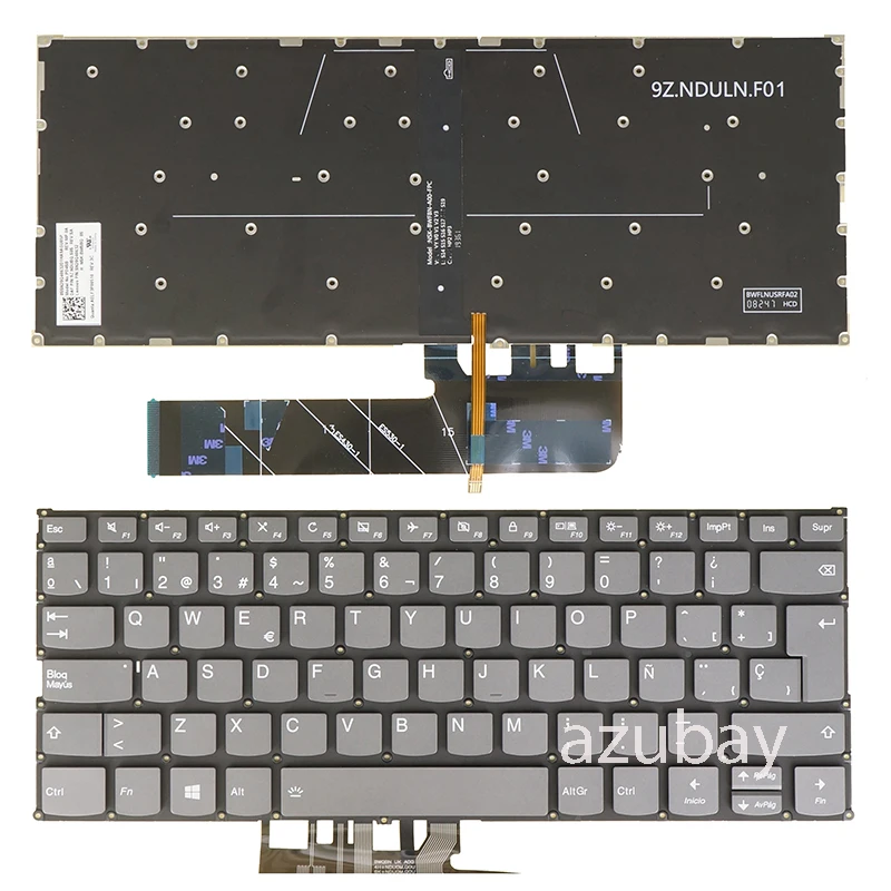 Клавиатура для Lenovo YOGA 730-13IWL 730-15IKB 730-15IWL C740-14IML Arabic FR AZERTY канадская испанская