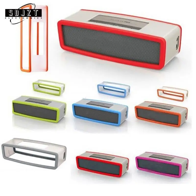 

Portable Silicone Bluetooth Speaker Case For Mini 1 2 Protector Cover Skin Box Speakers Pouch Bag r30 Headphone Accessories