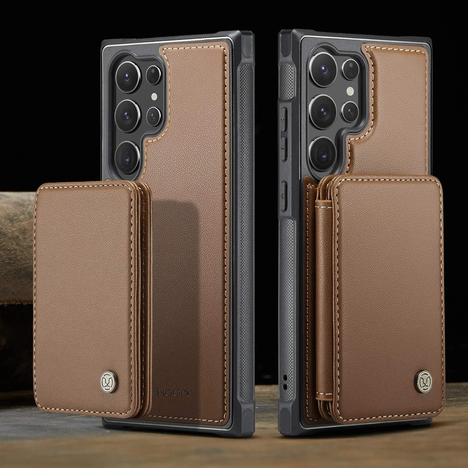 2 в 1 Магнитный чехол для Samsung S24ULTRA S23 S22 S21 S20 PLUS FE A55 A54 A53 A52 A51 A35 A34 A24