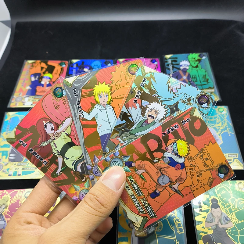 Карты Naruto ZR Hinata Kakashi Sasuke teмари все наборы игра TCG коллекционная карта поклонник