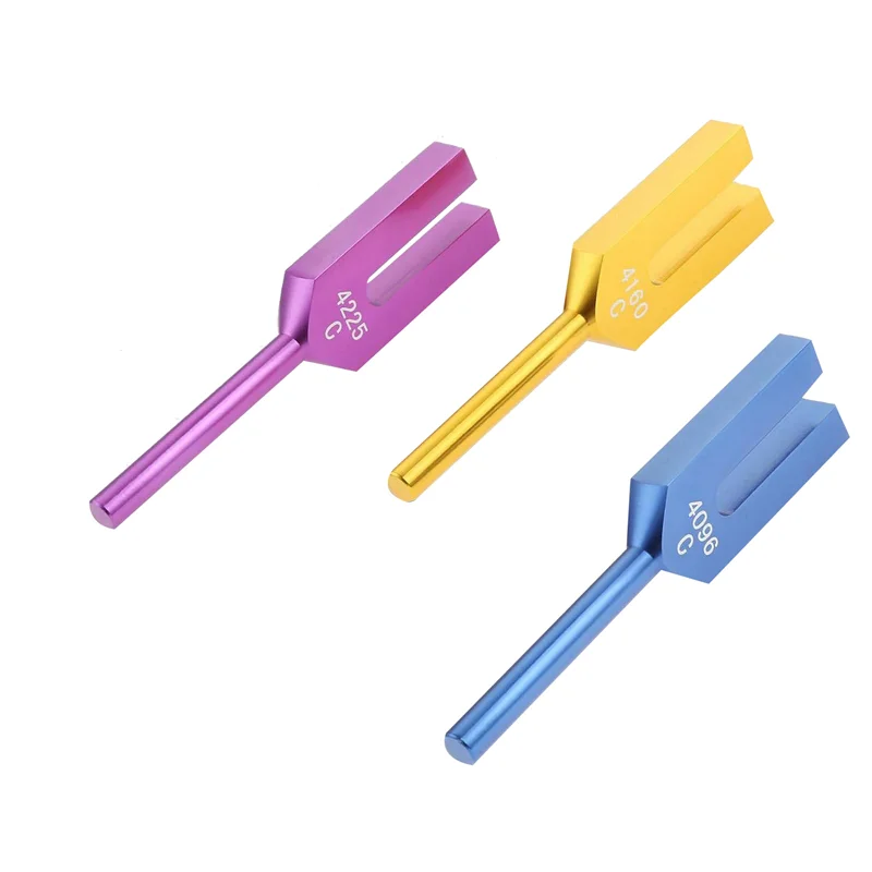 Набор камертонов 4096 Гц 4160 4225 для звукового исцеления музыкальный инструмент