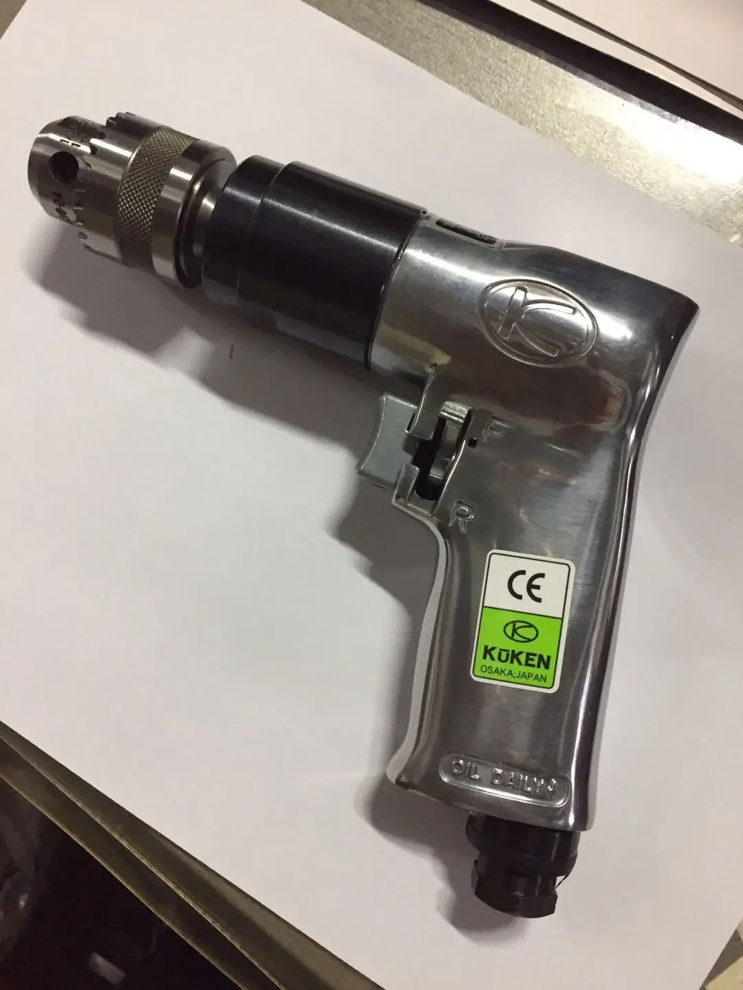 Пневматический инструмент KDR901R KUKEN пневматическая дрель с вращением вперед и