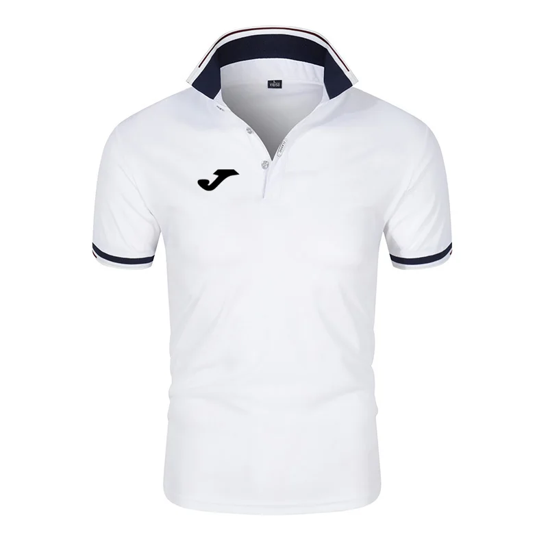 

Men Joma Printed Polo Shirt Short Sleeve Contrast Color T Shirt New Clothing Summer Streetwear Casual Sports Fashion Men Tops