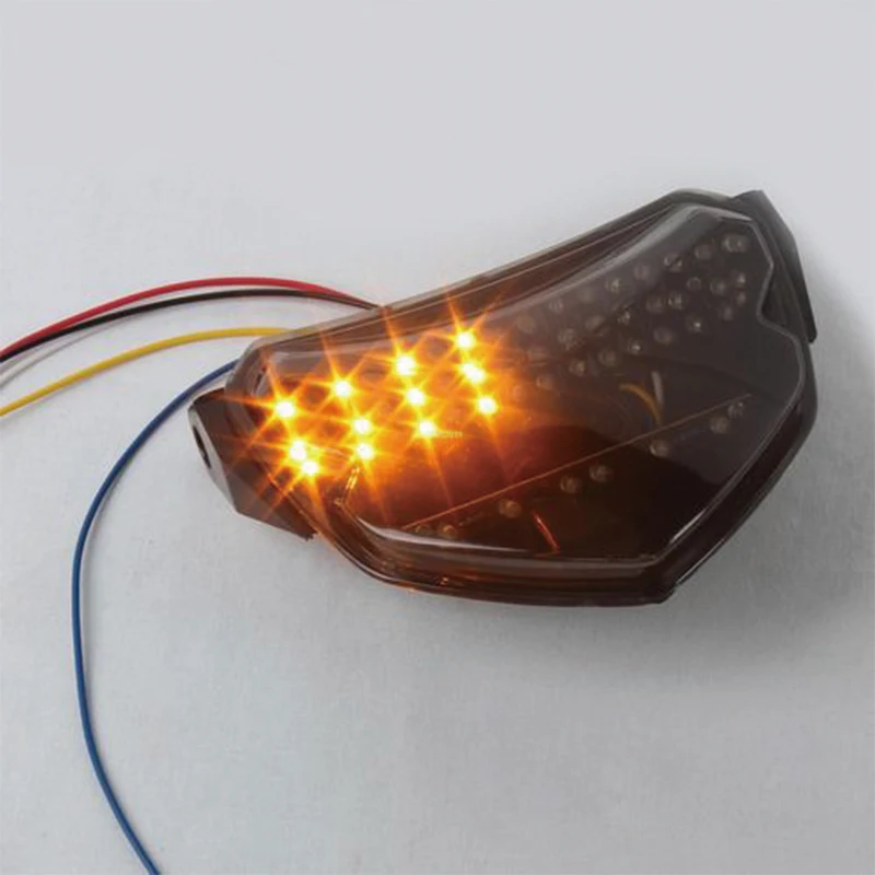 Светодиодный задний фонарь светильник стоп-сигналы поворота встроенный ясно для