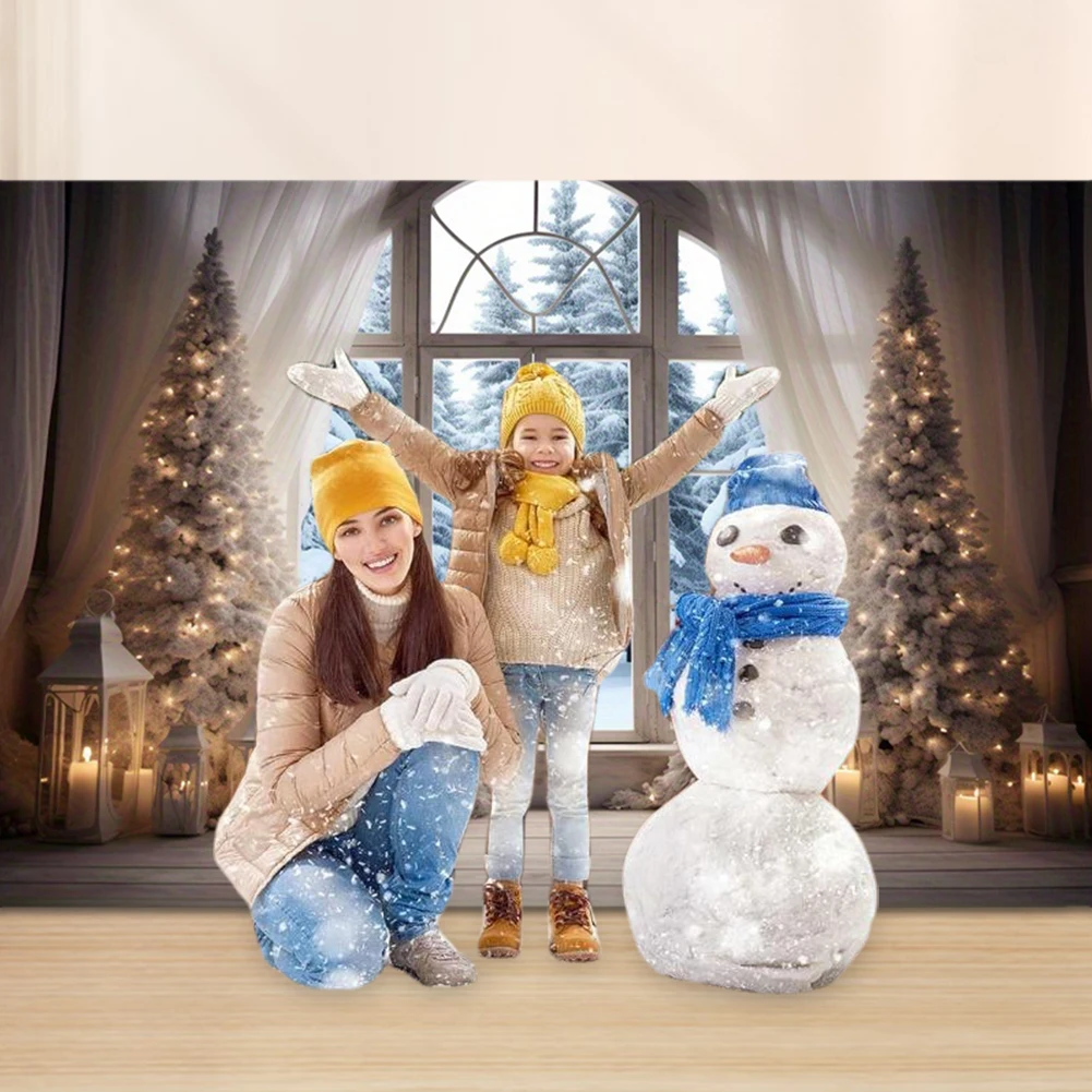 10x8 футов рождественские предметы елка Зимний снег декорация 2025 свадебный день