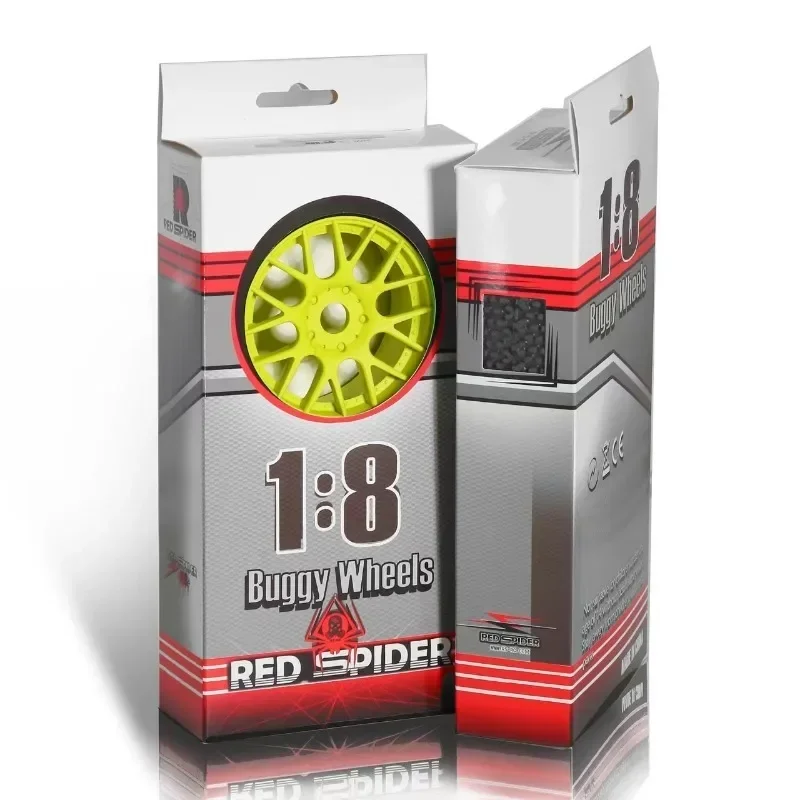 4 шт. обновленные колеса для внедорожного багги с шестигранной головкой 17 мм 1/8