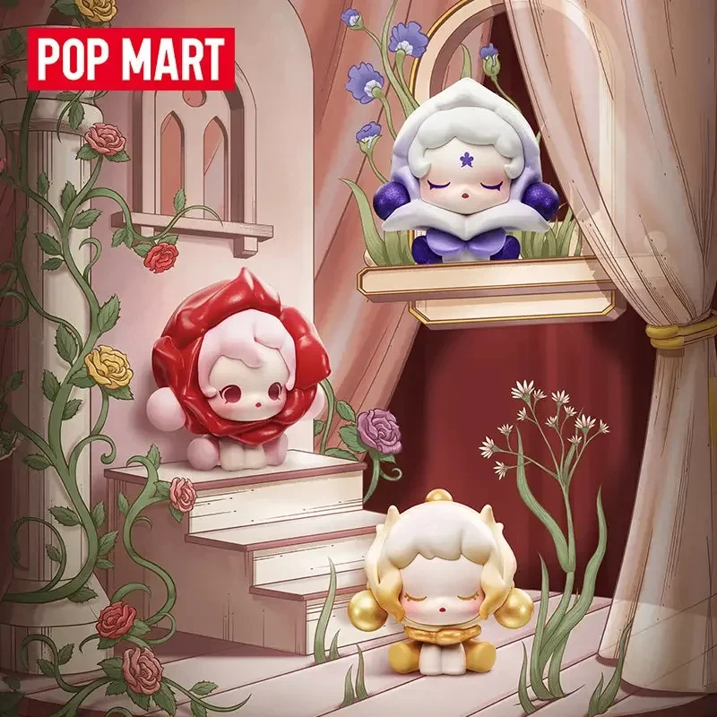 PO PMART POP BEAN SKULLPANDA Серия «Лепестки в четырех актах»: Коллекционные фигурки-сюрпризы в закрытых коробках, милые аниме-фигурки, игрушки-сюрпризы в мистери-пакетах (art.: 3920db77aebf8) - 3920db77aebf8