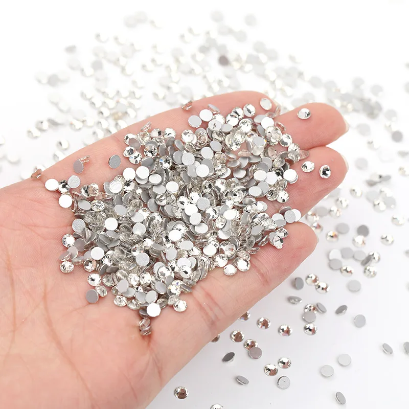 

SS3~SS20 Size Rhinestones Top Quality Crystal Non-Heat Repair Rhinestones Super Bright Glass Rhinestones DIY Nail Art Decoration