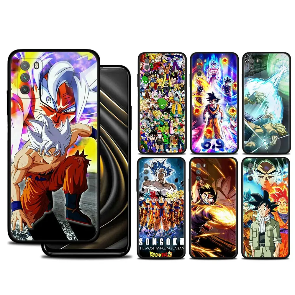 

Dragon Ball Son Goku Battle For Xiaomi Poco X3 GT X4 NFC M3 M4 Pro F3 Pocophone F1 12 11T 10T Pro 11 Lite 5G 9T Phone Cover