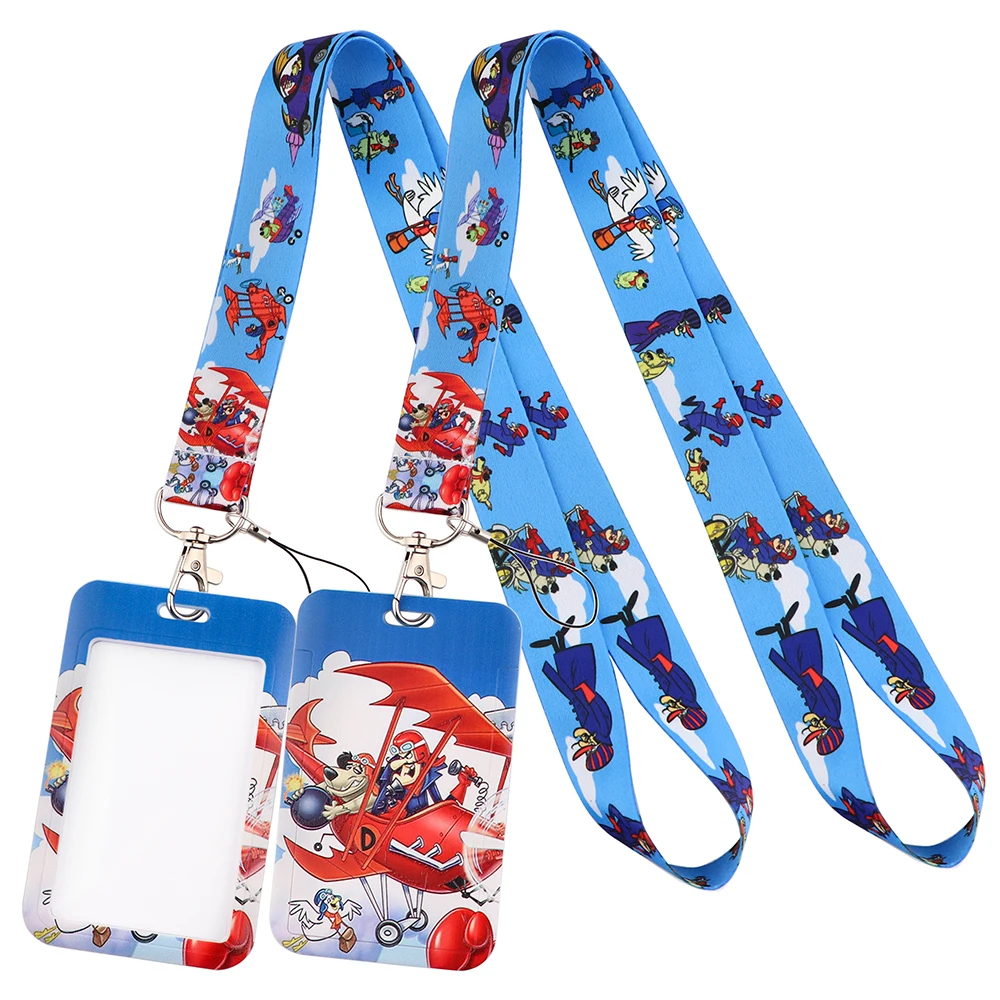 

Cool Movie Cartoon Lanyards Keys Chain ID Credit Card Cover Pass Mobile Phone Charm Neck Straps Badge Holder Accessories Gifts