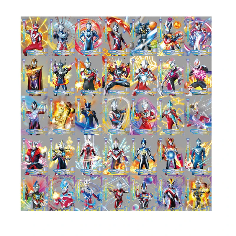 

100 шт. Звездная версия Ultraman карта, полная звезда, коллекционная книга, аниме карточка, развиваемые игры, усилитель, коллекция, детская игрушк...