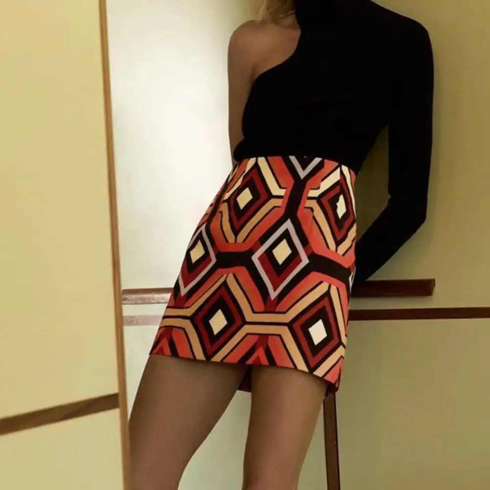 

Girl Skirt Plaid Lady Skirt Good-looking Short Chic Comfortable Lady Skirt