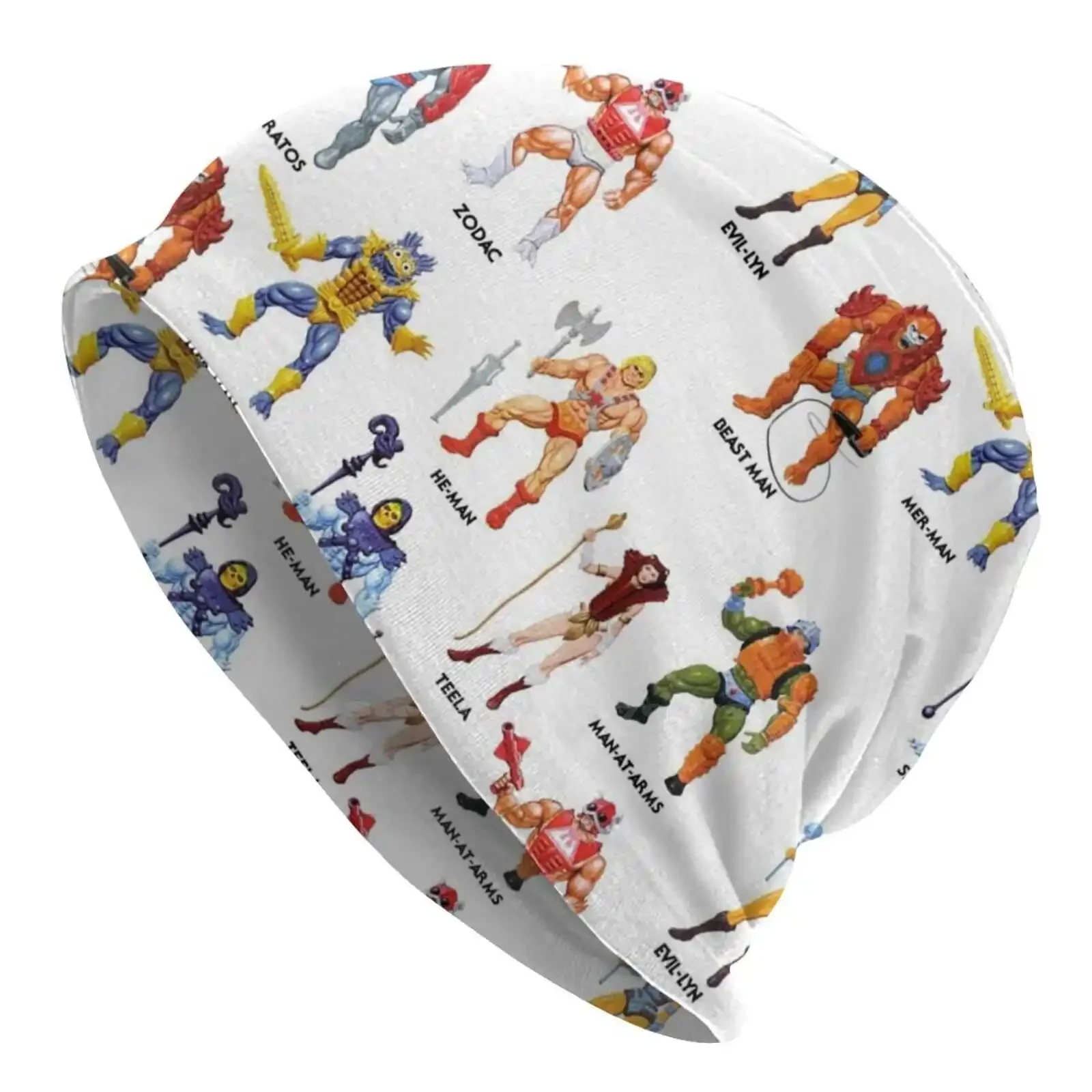 Винтажные мастера героев и злодей Вселенной! Винтажная вязаная шапка с