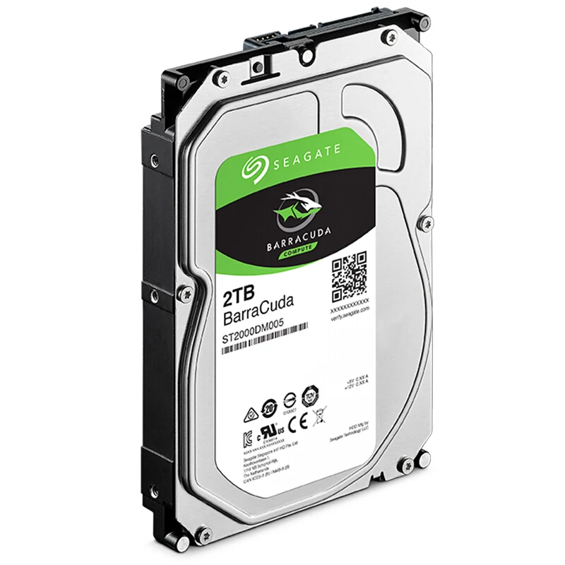 

Seagate 2TB 3.5'' Desktop HDD Internal Hard Disk Drive ST2000DM005 5400RPM SATA 6Gb/s Hard Drive 256MB For Computer 2TB