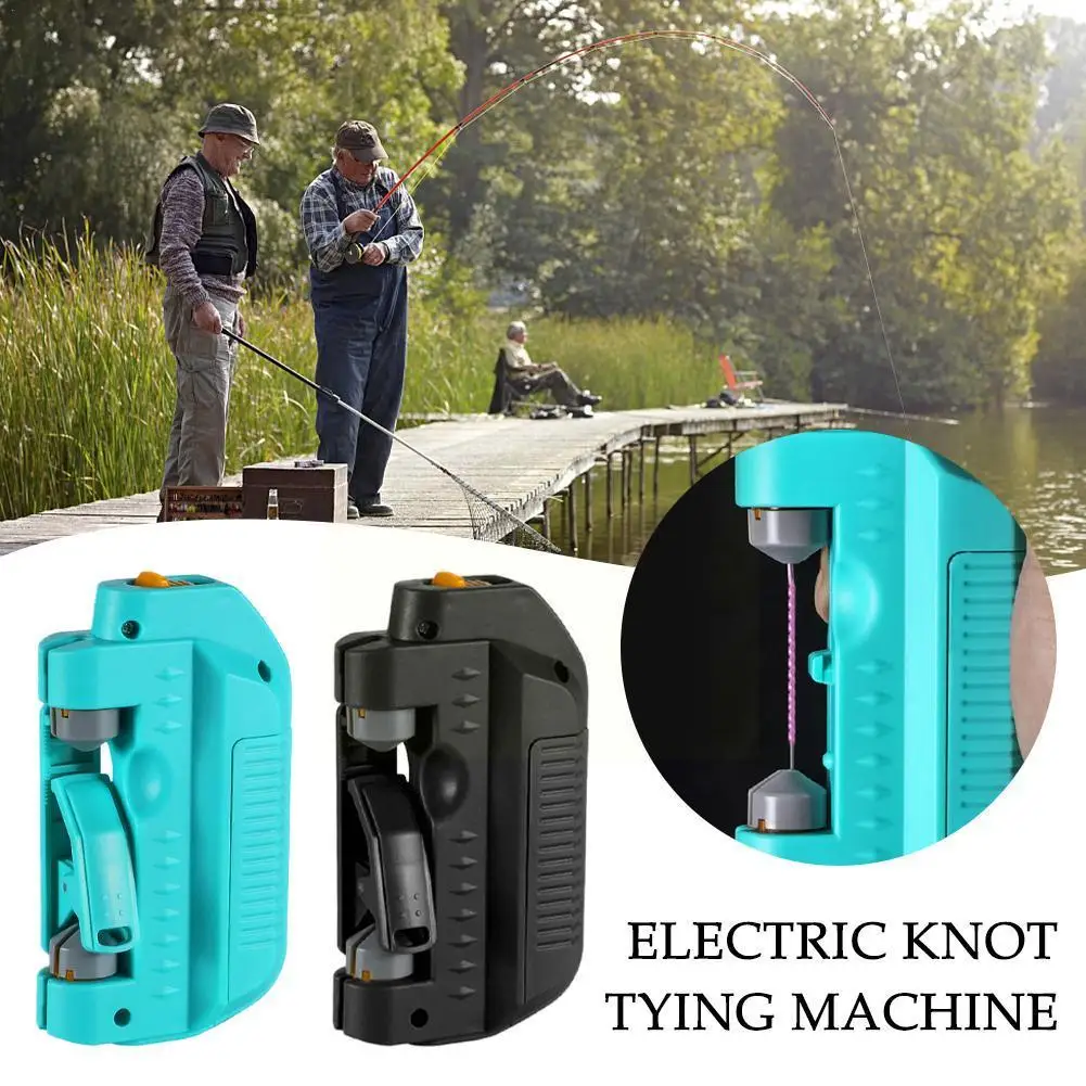 

1PCS Electric Knotting Assist GT/PR Knot Automatic Lure Winder Fishing Fishing Knotting Leader Bobbin Twister Machine Tools V3N2