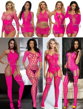 Babydoll exotic apparel Catsuit Underwear Chemises Teddies garters Costume sleepwea sexy dress for sex PINK lingerie plus size 1
