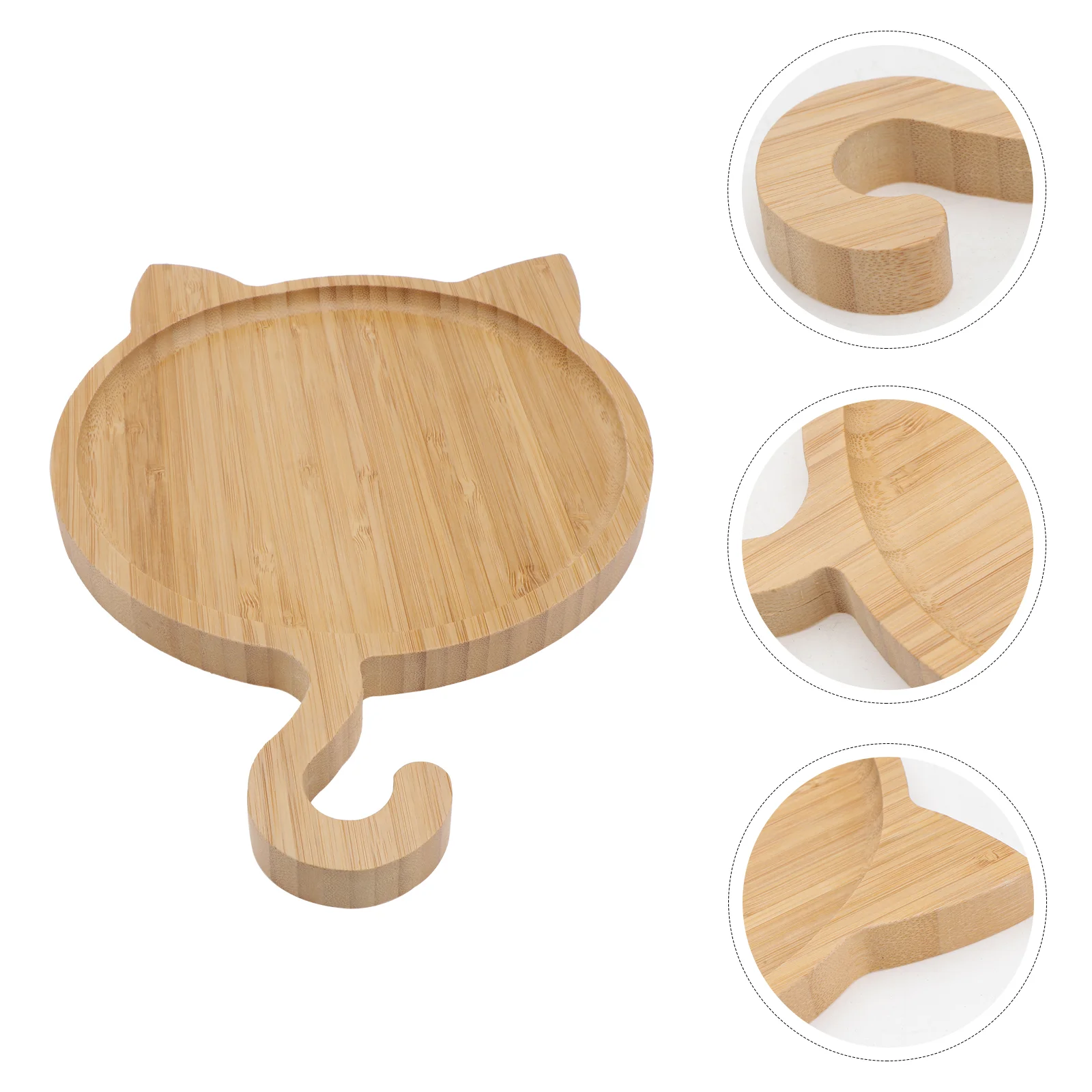 

Tray Platesushidish Wooden Appetizer Server Storage Set Dishes Dessert Service Bracelets Household Container Decorative Salad
