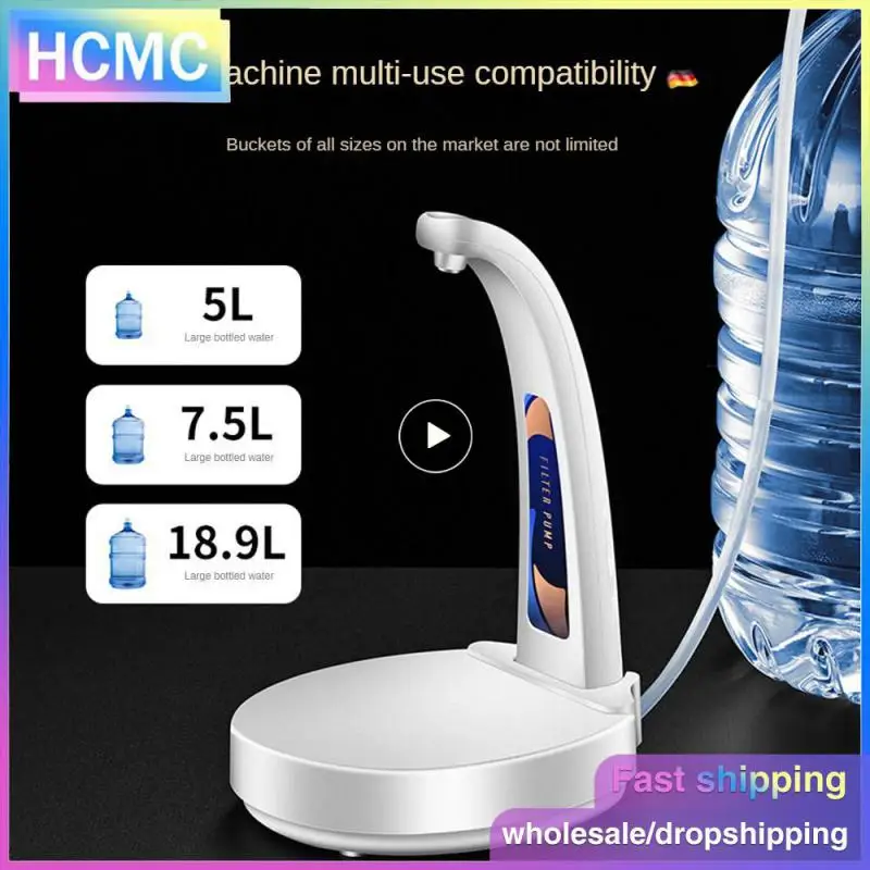

Electric Pump Household Vertical Pressure Water Dispenser Barreled Water Induction Mobile Water Pump Universal Drinking Machine
