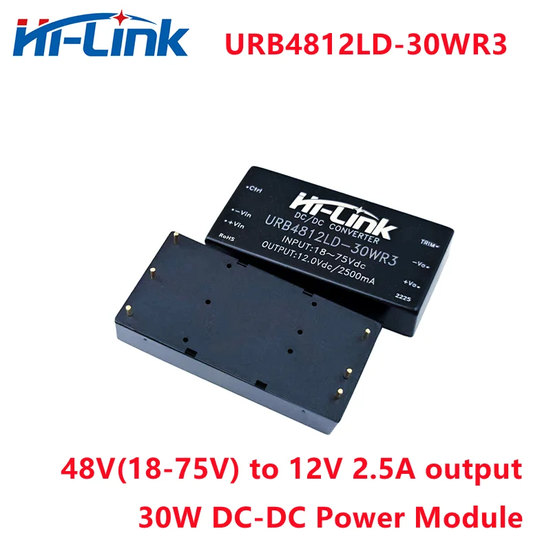 

Free Ship URB4812LD-30WR3 30W 12V 18-75Vdc DC Step-Down Power Converter Module