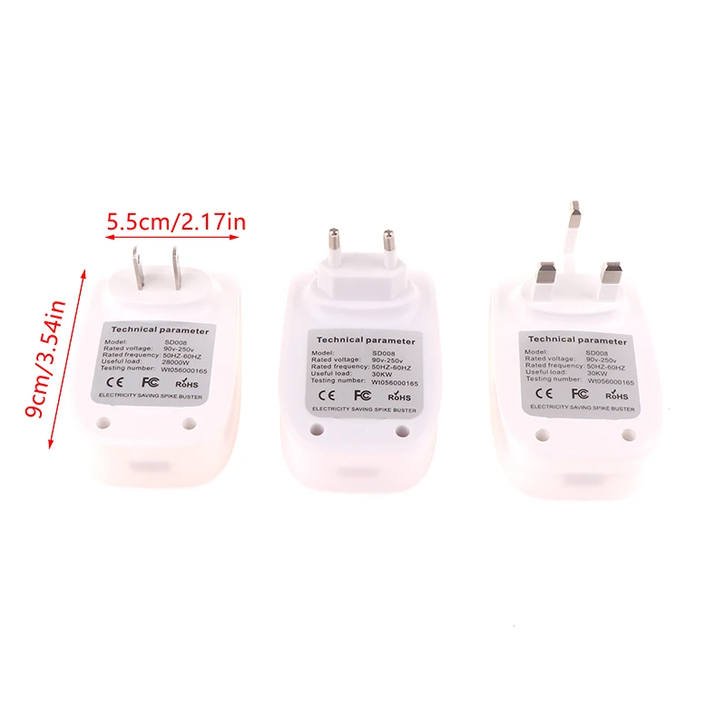 1 шт. портативная электрическая энергосбережение США умный блок для экономии