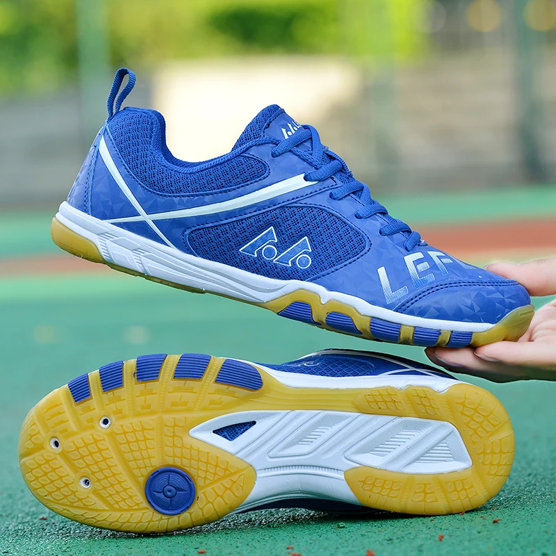 

2023 обувь для настольного тенниса для мужчин и женщин, дышащая обувь для бадминтона и волейбола, спортивные кроссовки для тренировок в помещении и для тенниса для мужчин