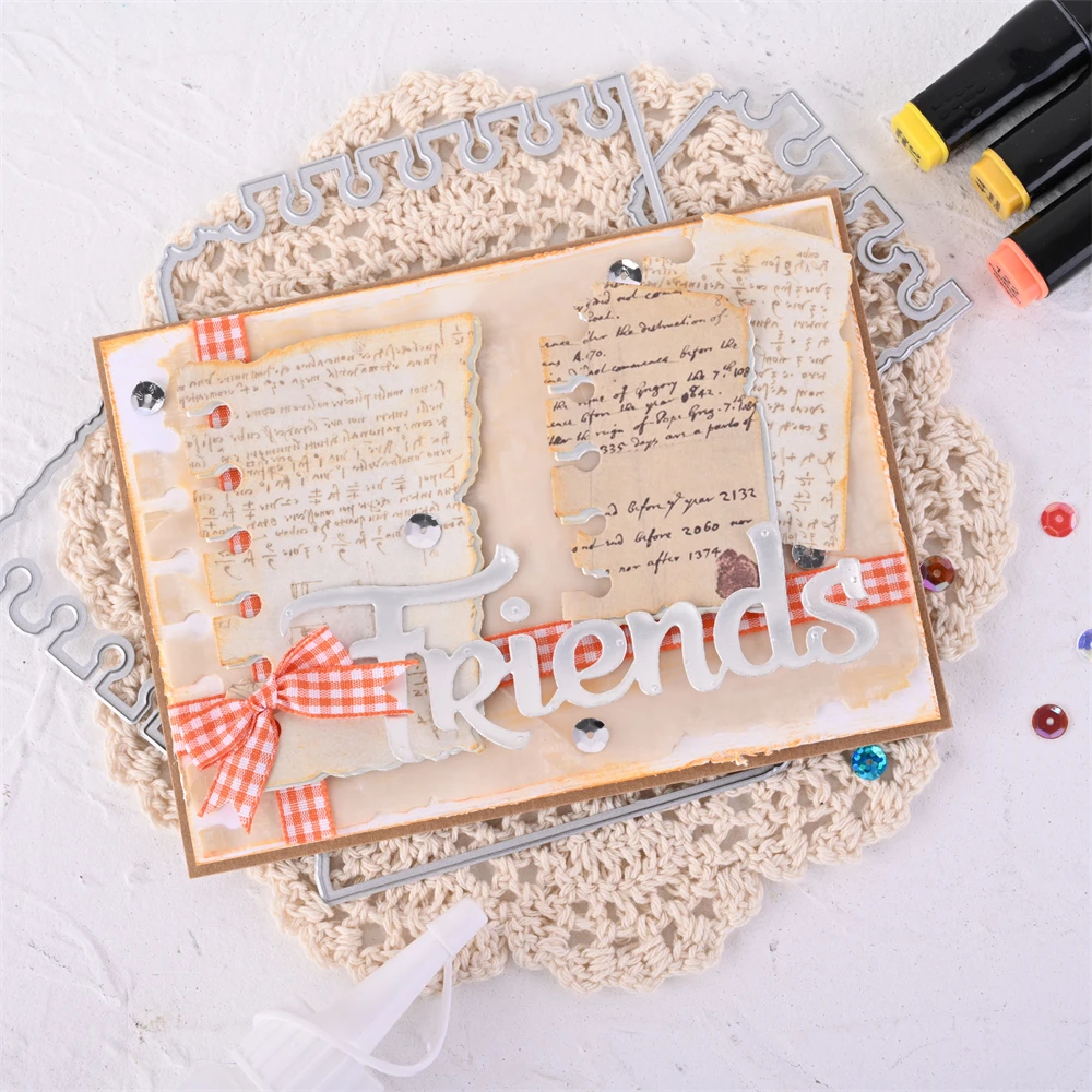 

Scrapbooking Dies Metal Nesting Square Frames Cutting Dies Craft Embossing Stamps Stencils Paper Card Making Template