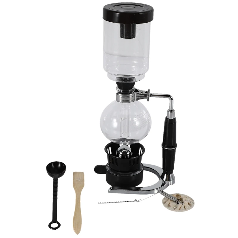 

Ручной Сифон, Кофеварка, вакуумный Сифон для кофе, Прочный термостойкий стеклянный фильтр для кофемашины