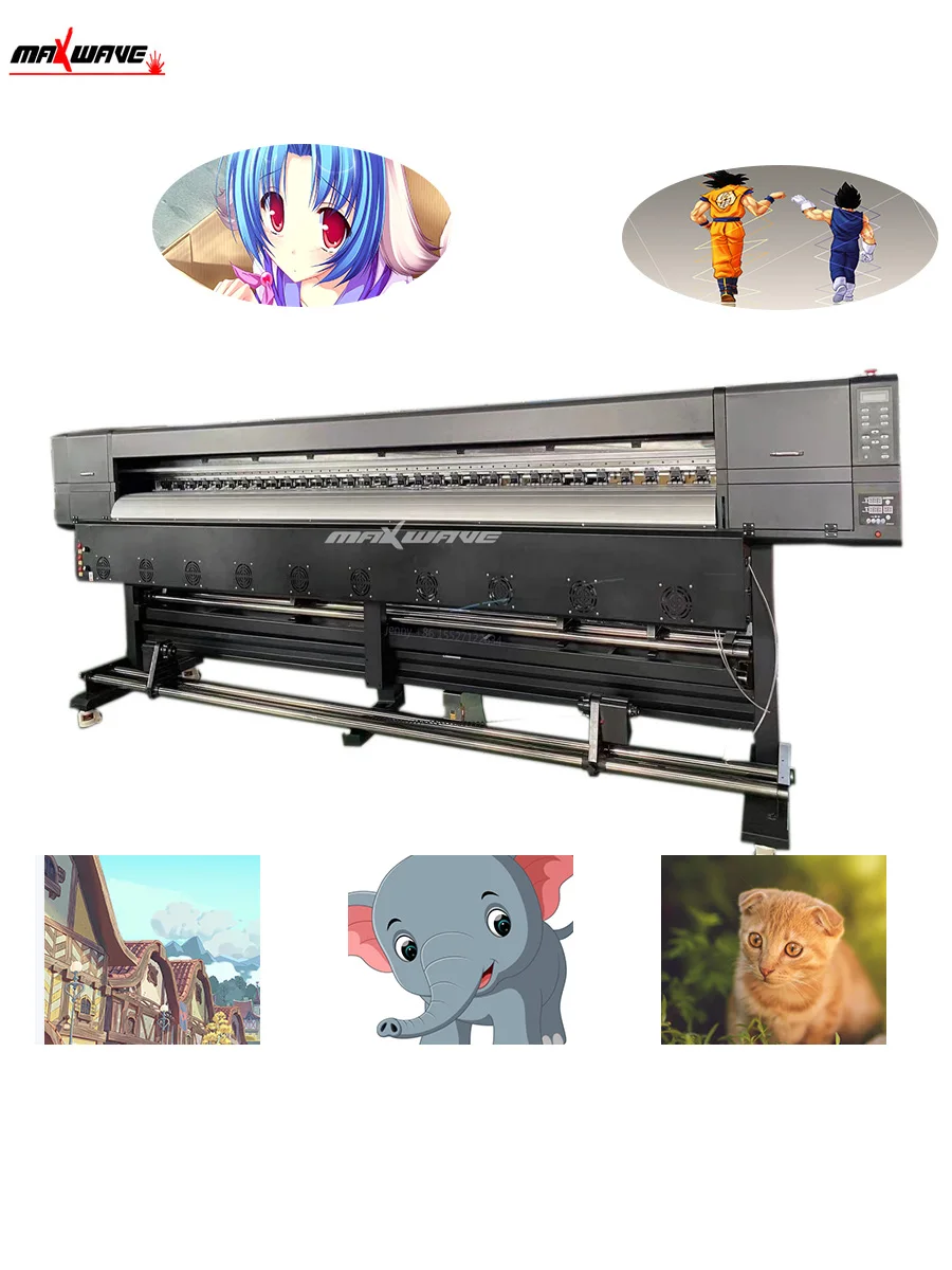 

Factory Outlet 1.6M 1.8M 3.2 Meter Xp600 Dx5 Dx7 Large Format Eco Solvent Plotter Printing Machine Digital Printer