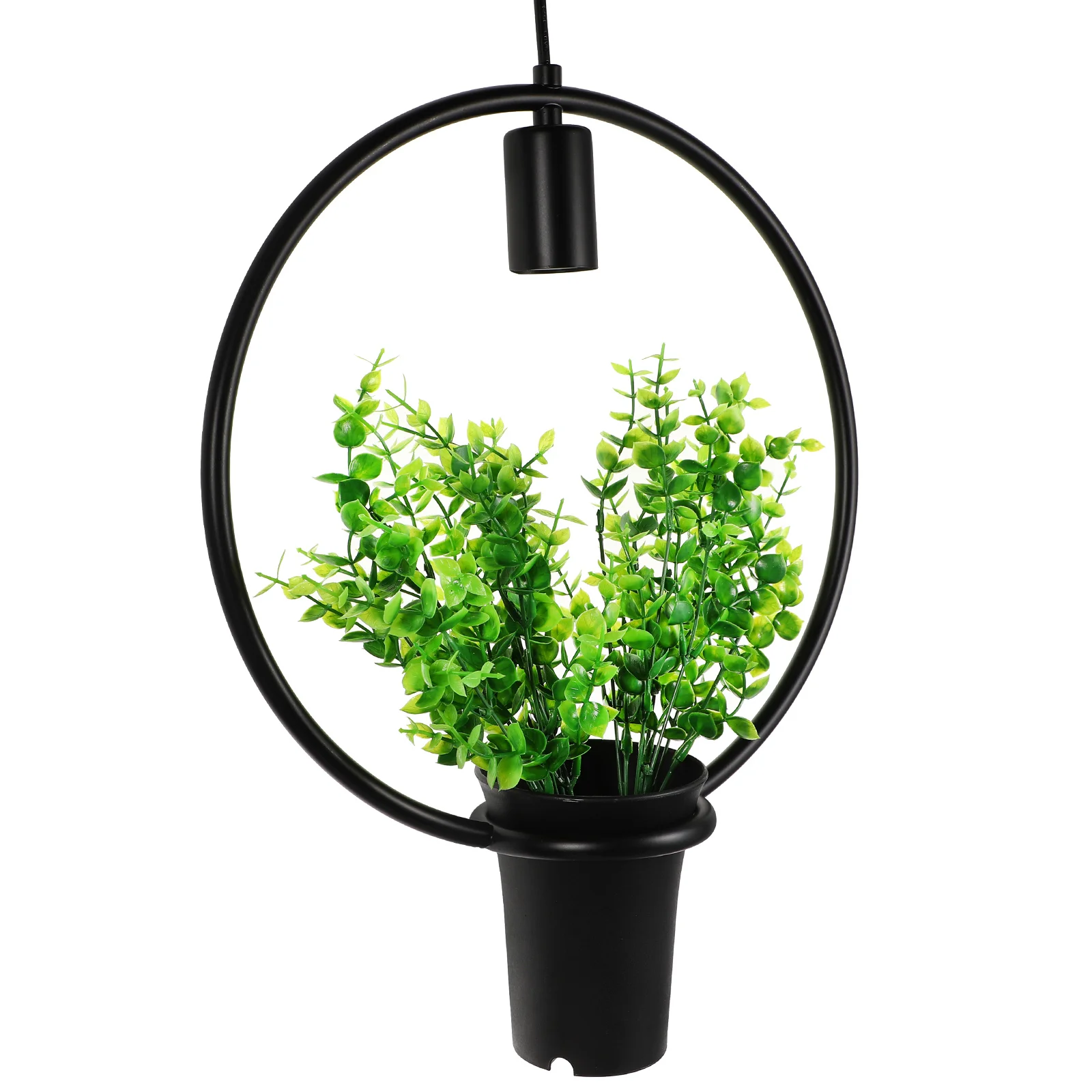 

Hanginglight Chandelier Wall Decor Decoration Decorative Lamp Balcony Flower Pots Metal Potted Planter Ornament Home