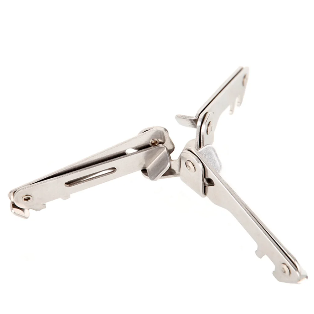 

Folding Shelf Bracket Gas Tank Outdoor Fixing Fixed Tripod Stainless Steel Small
