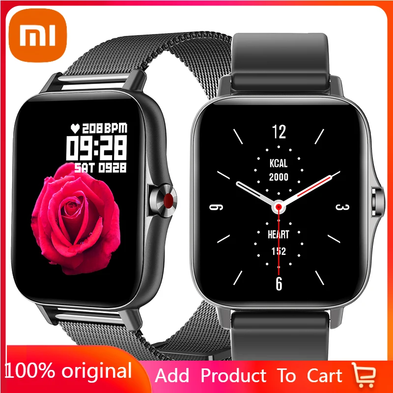 

Смарт-часы Xiaomi, 1,69 дюйма, IP67, Bluetooth