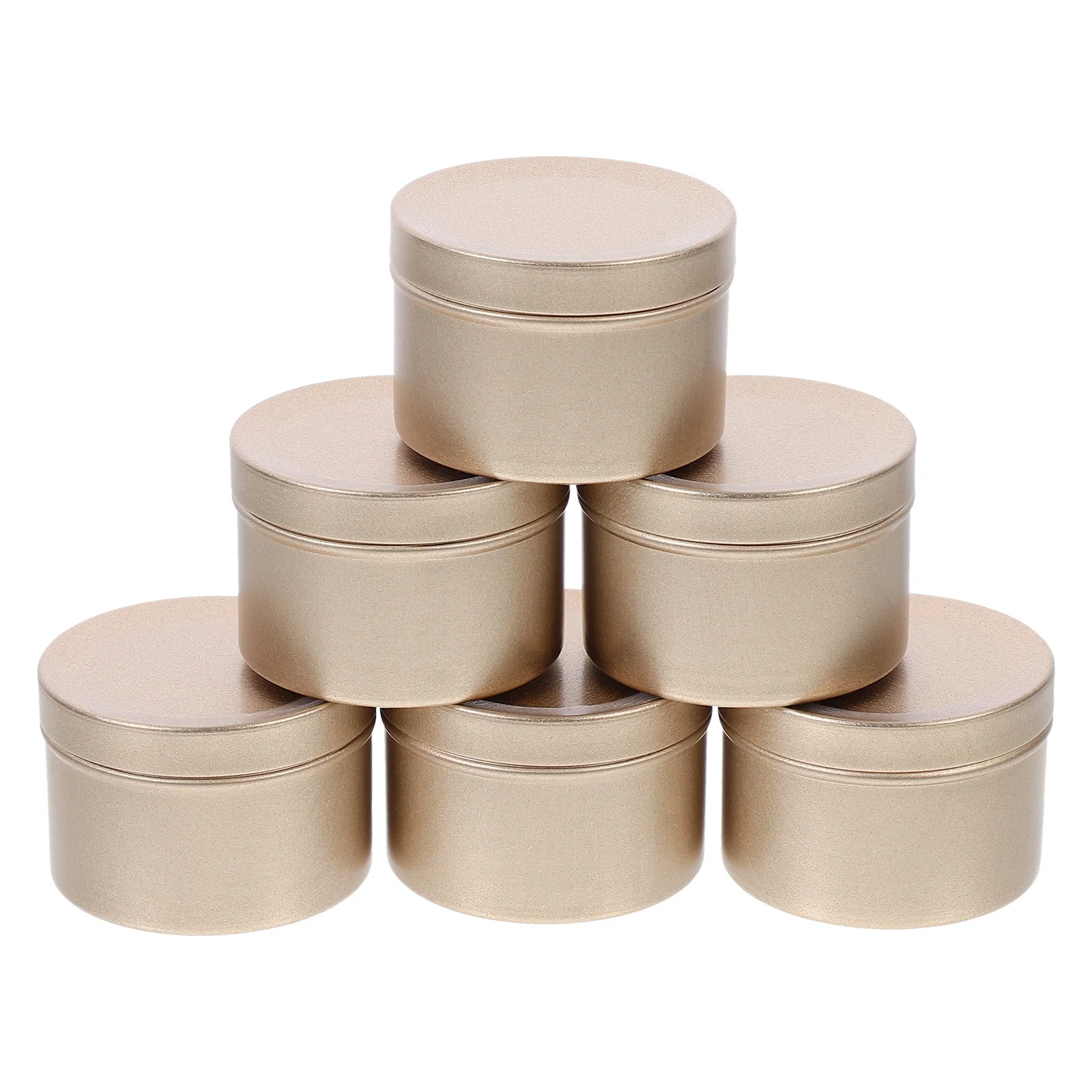 

Tins Tin Tea Jar Jars Empty Metal Round Making Containers Storage Gift Diy Canisters Coffee Sealed Part Cookie Lids Balm