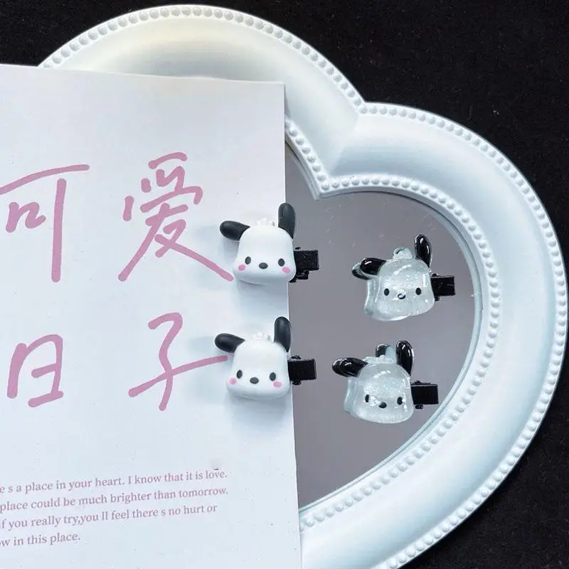 

Kawaii Sanrio почтовые заколки женские мультфильм дети Утконос зажим Студент Мини Милая челка зажим боковой зажим головной убор подарок игрушка
