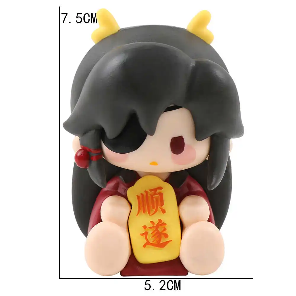 Аниме Tian Guan Ci Fu TGCF Safety Series Xie Lian Hua Cheng, милое украшение для рабочего стола, экшн-фигурка, игрушка, рождественский подарок (art.: 3920cb14950e7) - 3920cb14950e7
