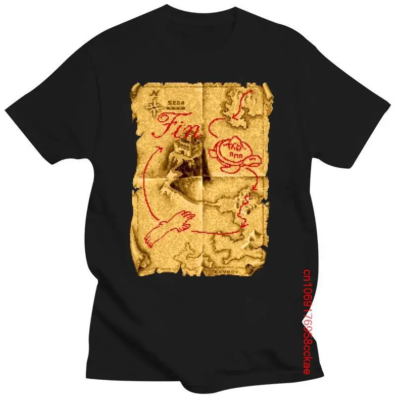 

Mens Clothing Men Tshirt Golden Axe Map Unisex Hip-hop T Shirt Women T-Shirt Tees Top