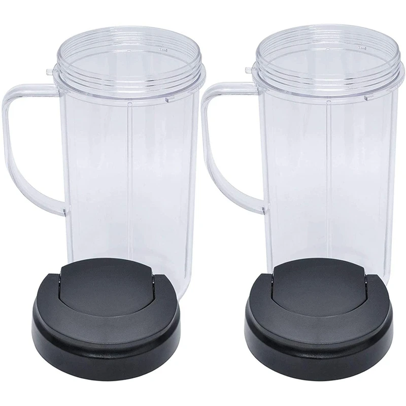 Сменные чашки для блендера HOT-22Oz совместимые с блендером Magicbullet 250 Вт MB1001 высокая