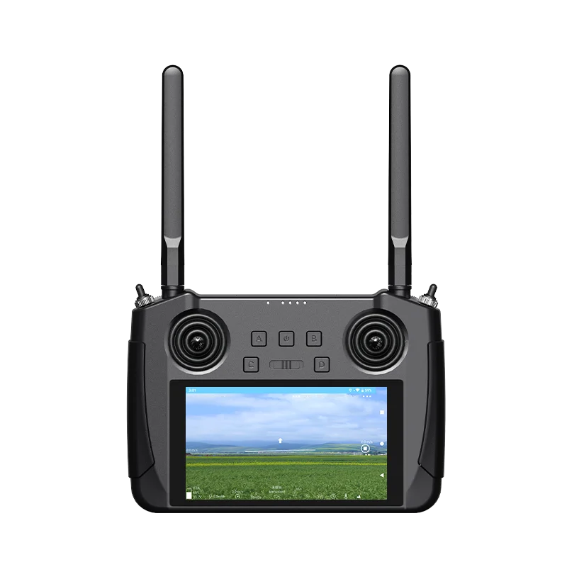 Мини HD ручной сельскохозяйственный смарт-контроллер SIYI MK15 с 3,5-дюймовым ЖК-сенсорным экраном 5,5 p 60fps FPV 1080 мс задержка 180 км CE FCC