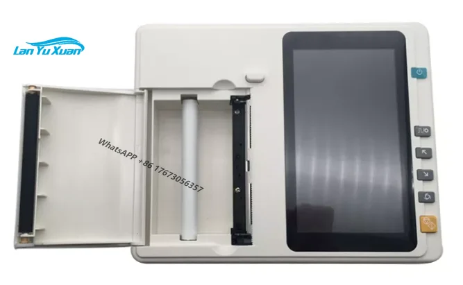 

Cheapest good quality portable Digital 6 Channel Portable ECG EKG Machine