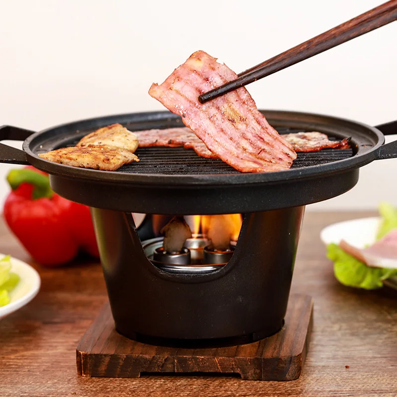 Портативный мини-гриль для барбекю в японском стиле угольная плита аксессуары