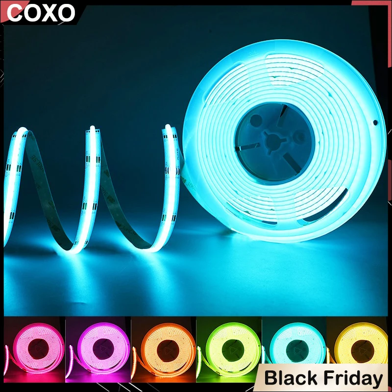

COXO COB RGB светодиодная лента 576 светодиодов/м 5 м