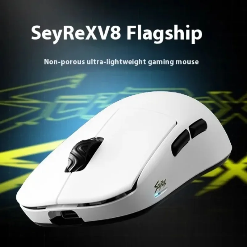 Фото Беспроводная мышь Scyrox V8, легкая (36 г), с сенсором 8K PAW3950, для киберспорта, настраиваемая, для ПК-геймеров, высокая чувствительность №2