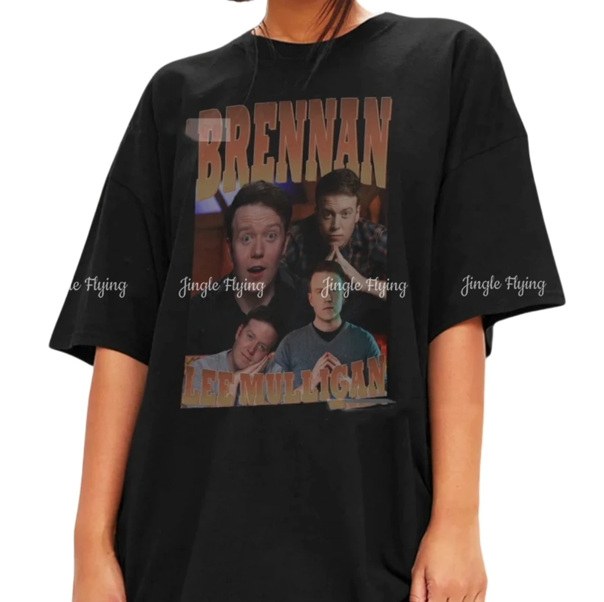 Brennan Lee Mulligan Футболка женская хлопковая винтажная 90-е графическая футболка