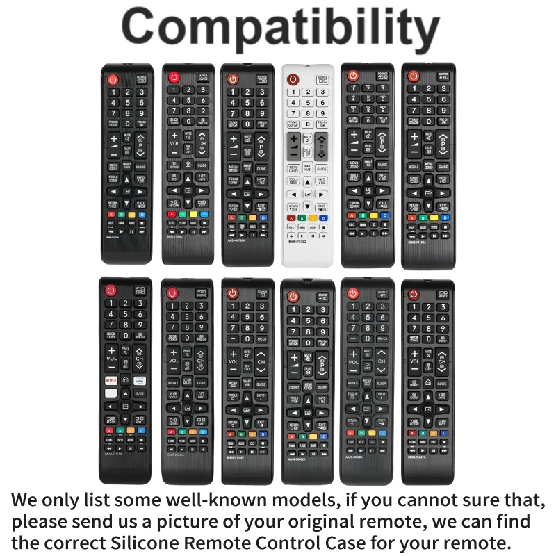 Противоударный силиконовый чехол для пульта Samsung