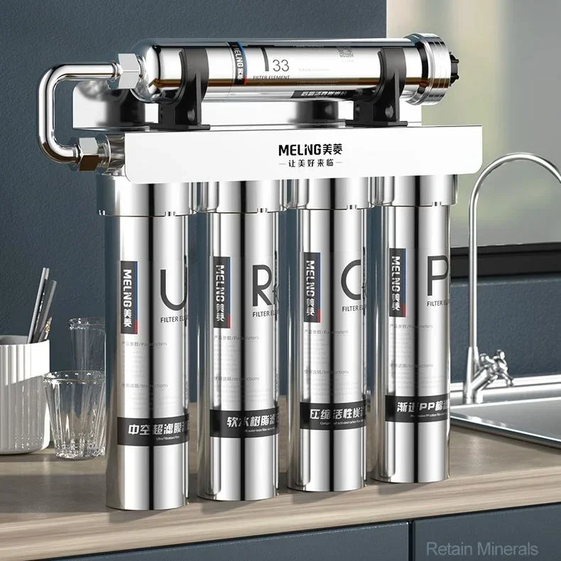 Бытовой очиститель воды - фильтр для водопроводной с прямым питьем кухонный