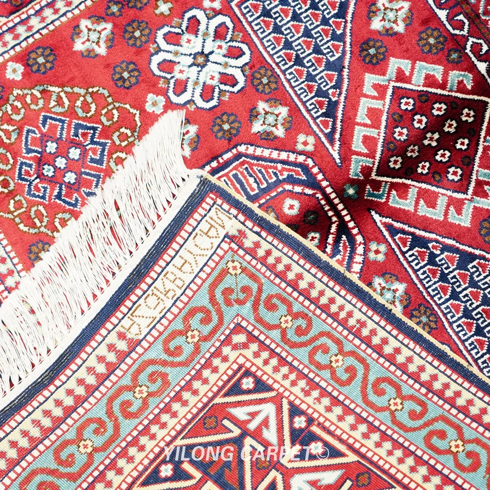 Рисунок 6 - Плетеный вручную шелковый Племенной ковер 91x152 см