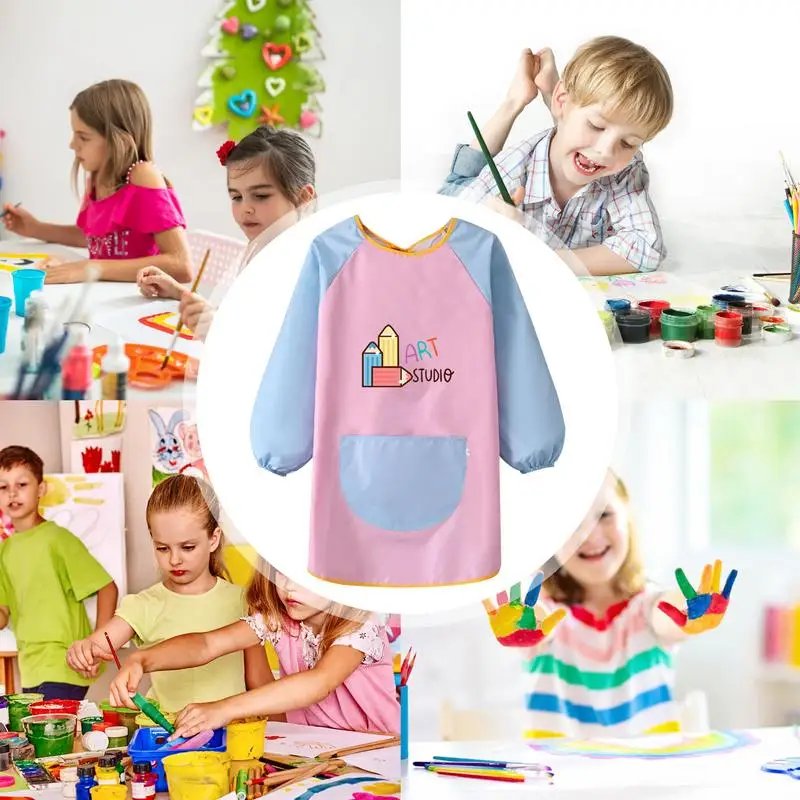 Рисунок 4 - Модный Детский фартук с длинным рукавом