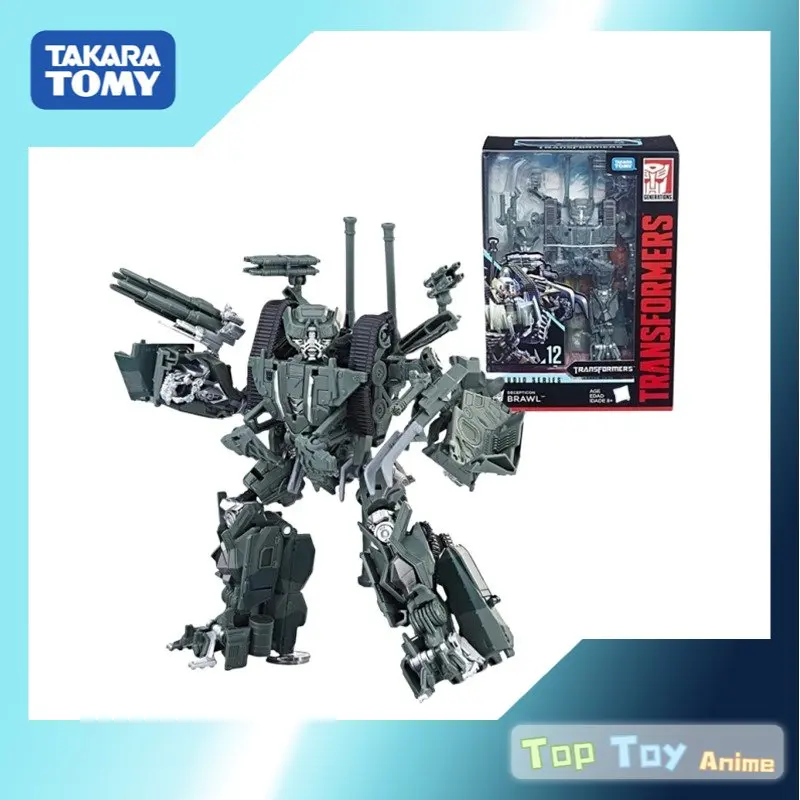 

Original Transformers Studio Series SS12 BRAWL Voyager Class Action Figure Transformable Model Kit Gifts Toys For Kids