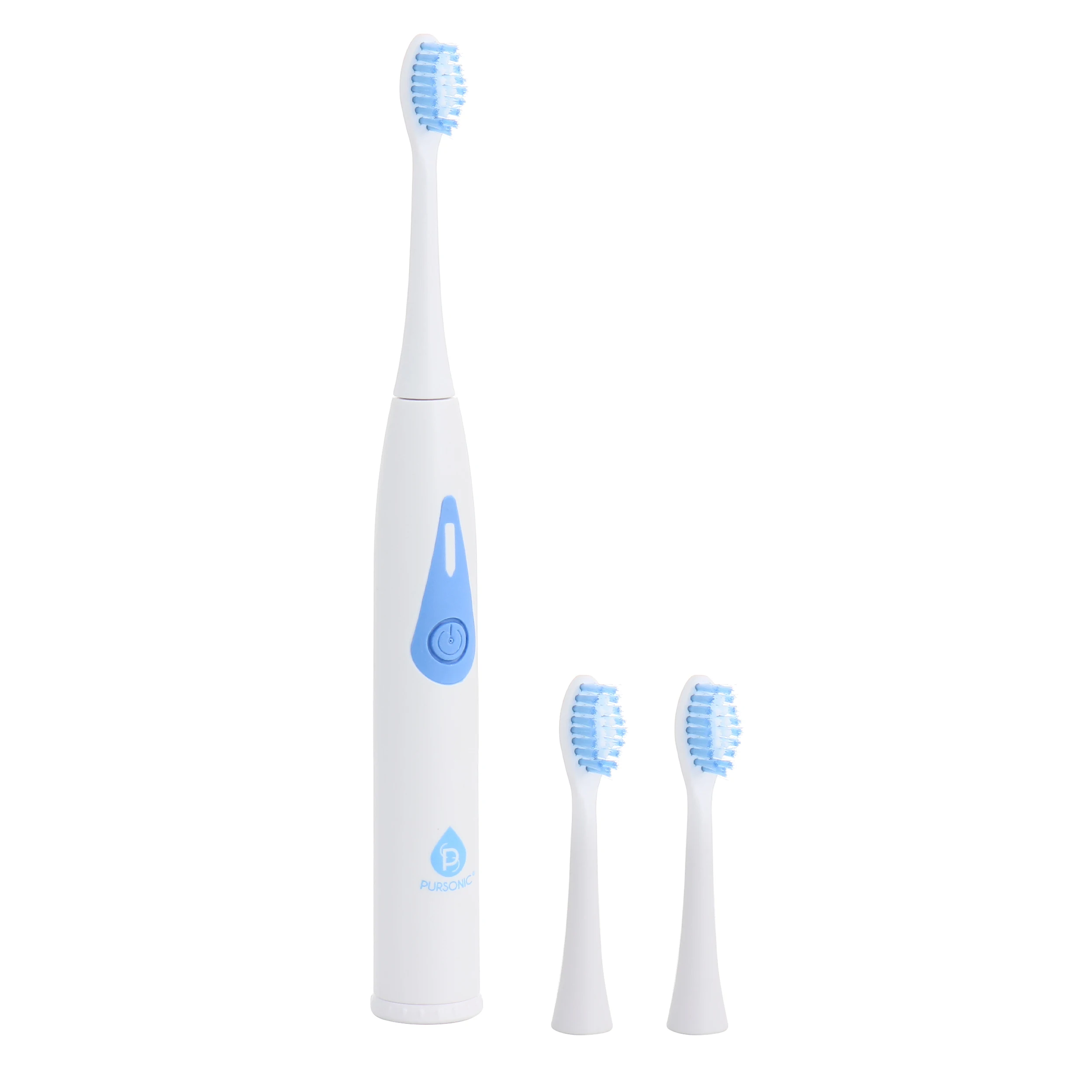 

TB20 Ultrasonic Toothbrush in White with 3 Brush Heads