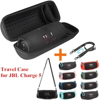 newest hard eva travel bags carry storage box soft silicone case for jbl charge 5 bluetooth speaker for jbl charge5 case